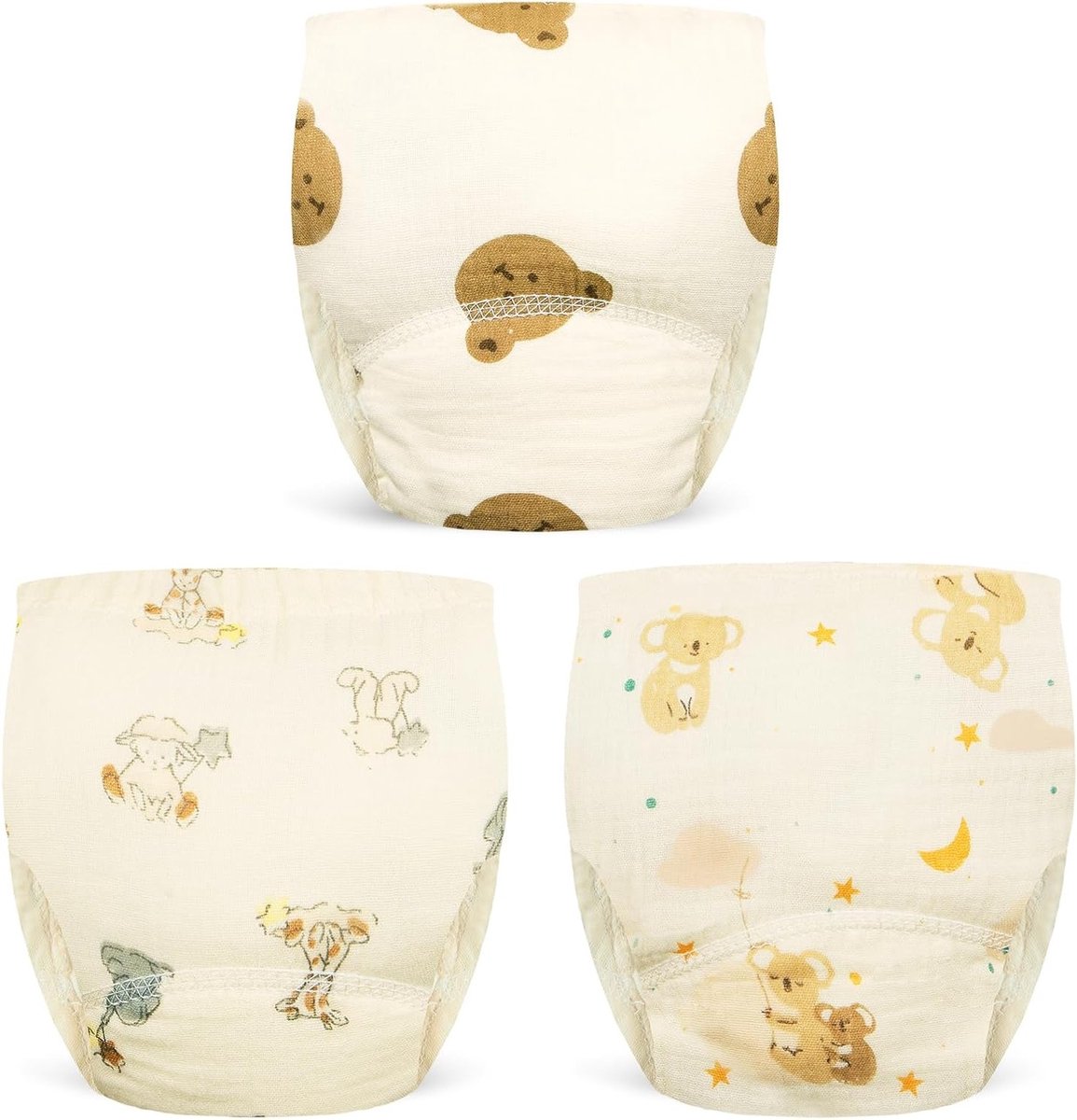 Potty Training Broekjes voor Meisjes en Jongens - Wasbare en Herbruikbare Training Pants voor Zindelijkheidstraining
