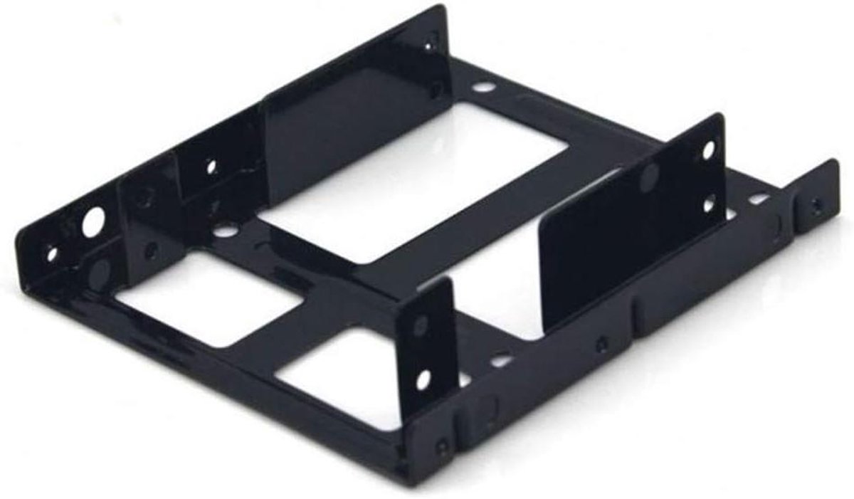 Adapter Bay - Harde Schijf Houder - Opslag Uitbreiden - Voor 2x 25 inch Drives - 35 inch - Zwart