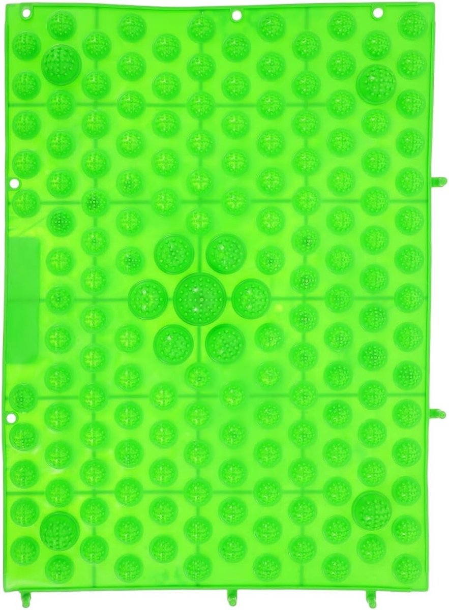 Voetmassagepad - Ac-upunctuurmat - Voetontlasting - Bevordert doorbloeding - 37 x 27 cm - Groen