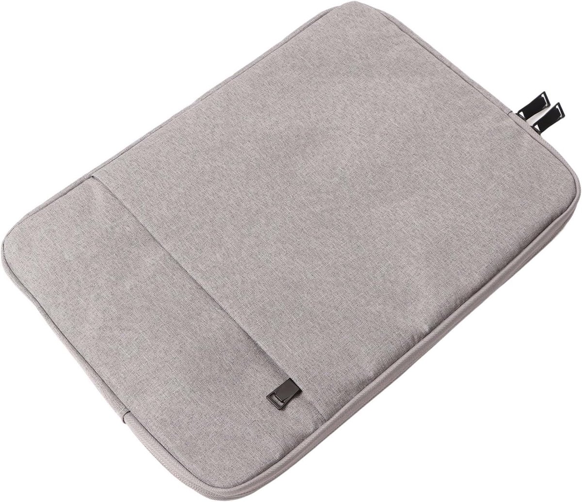Laptophoes Lichtgewicht - Notebook tas - Veilige opslag - Waterdichte coating - 133 inch - Grijs