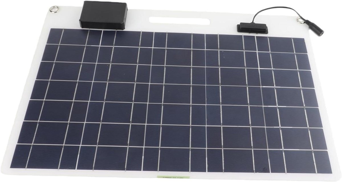 Zonnepaneel Set - Zonneoplader Batterij - Accu Onderhoud - 100W Monokristallijn - 100A Controller - Zwart
