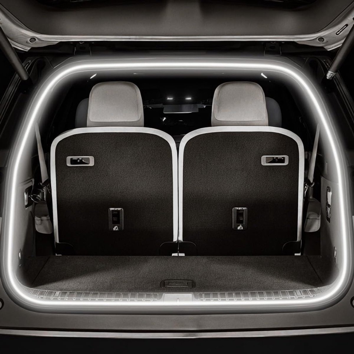 Dynamische LED-kofferbakverlichting met inductiesensor, universeel en automatisch, 4 m voor sedan, SUV en vrachtwagen, sfeerverlichting en accessoires