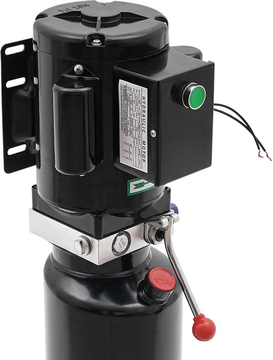 Hydraulische Pomp - Aggregaat Elektrohydraulische pomp - Autoliften Hefen - Krachtige 2.2kW Motor - 10L Tank - Zwart — afbeelding 3