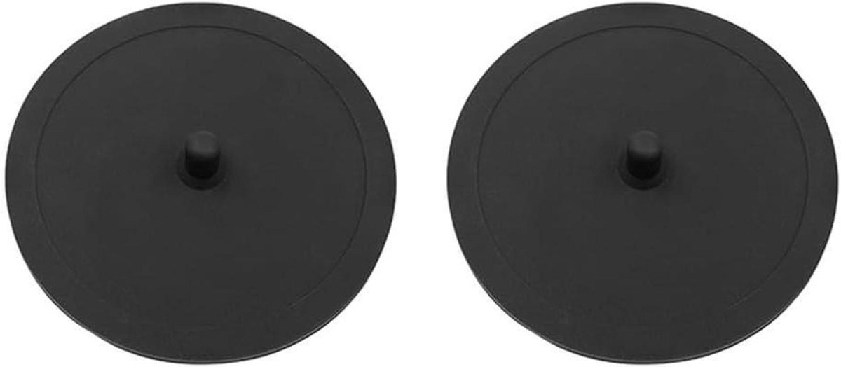 Rubber Backflush Schijf - Reinigingsschijf Espressomachine - Espresso Reinigen - Hittebestendig Rubber - 50mm 58mm - Zwart