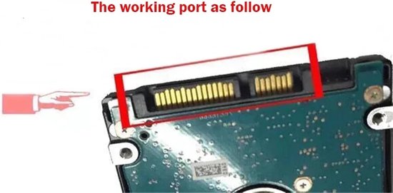 Interne Harde Schijf - Laptop HDD - Opslag Uitbreiden - SATA 2.5 inch - 500GB - Zwart van Interne Harde Schijf — afbeelding 4