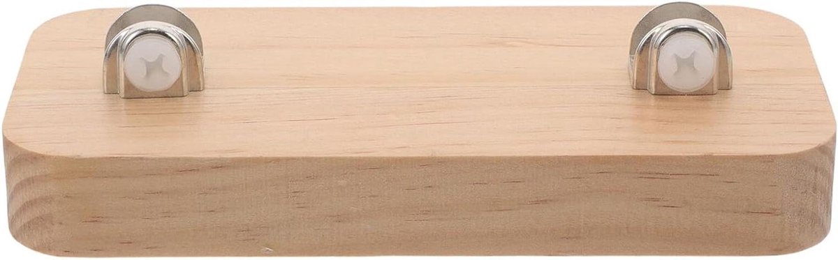 Houten Display Standaard - Bordenhouder Ezeltje - Decoratief Presenteren - Verstelbaar Ontwerp - 15 x 7 x 4 cm - Beige