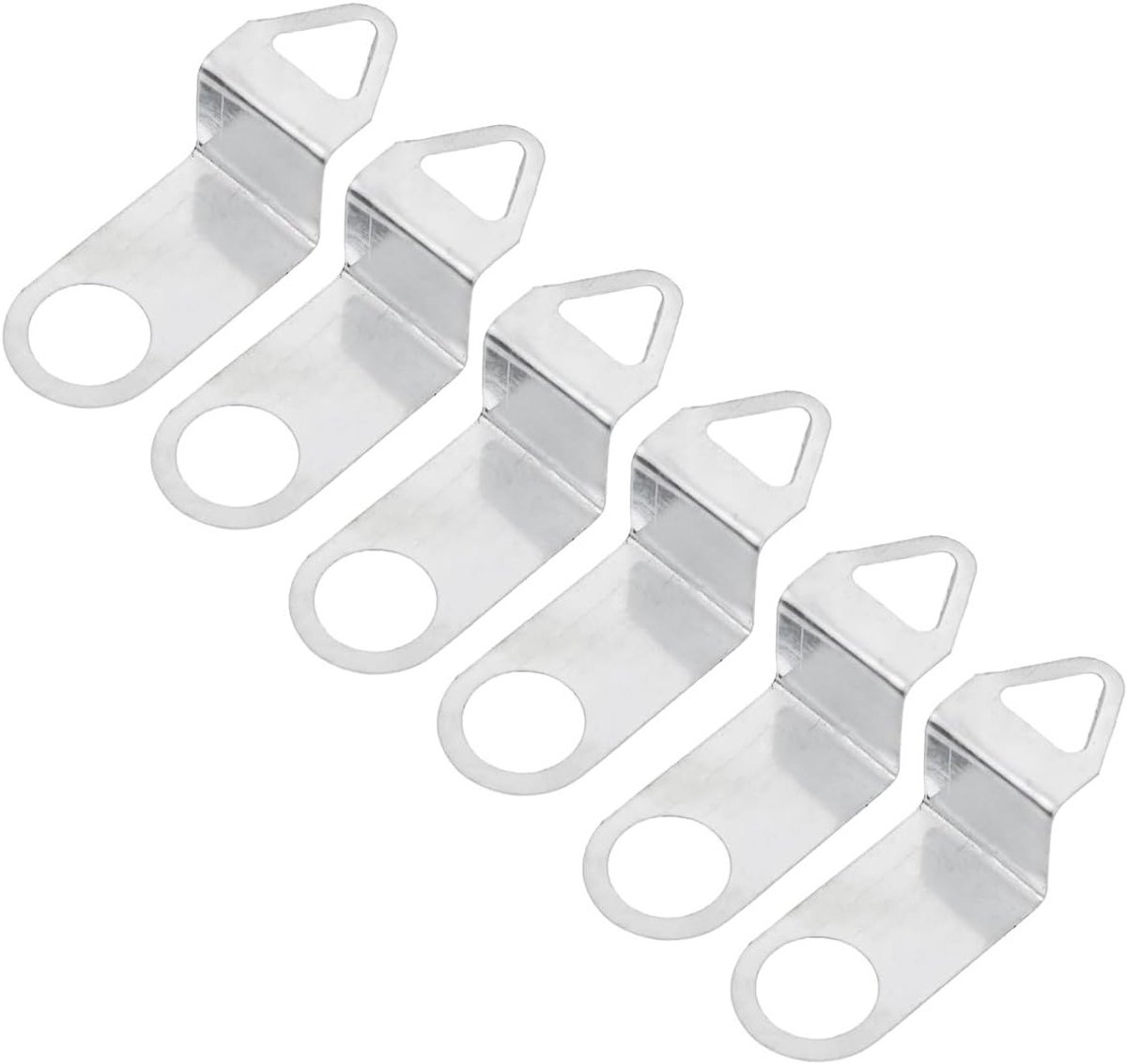 Zesdelige Wandklok Haak Set, Vervangende Haken voor Klok Mechanisme, DIY Wandklok Onderdelen en Accessoires