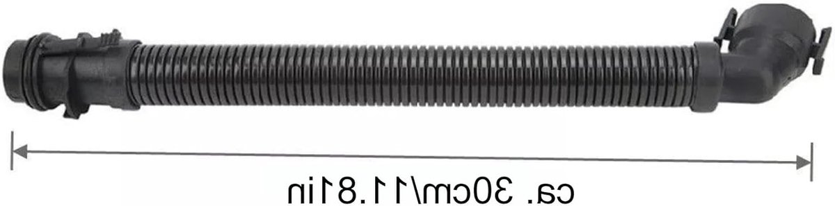 Ventilatiebuis voor luchtinlaat, luchtslang voor luchtfilter en zuigbuis voor BMW 1/2/3/4/5 Serie F20, F21, F22, F23, F30, F31, F34 - Hoogwaardige vervangingsonderdelen
