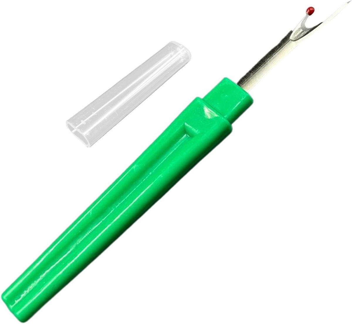 Naai tool - Stofverwijderaar - Kleding repareren - Precisie naadverwijderaar - 12 cm - Grijs