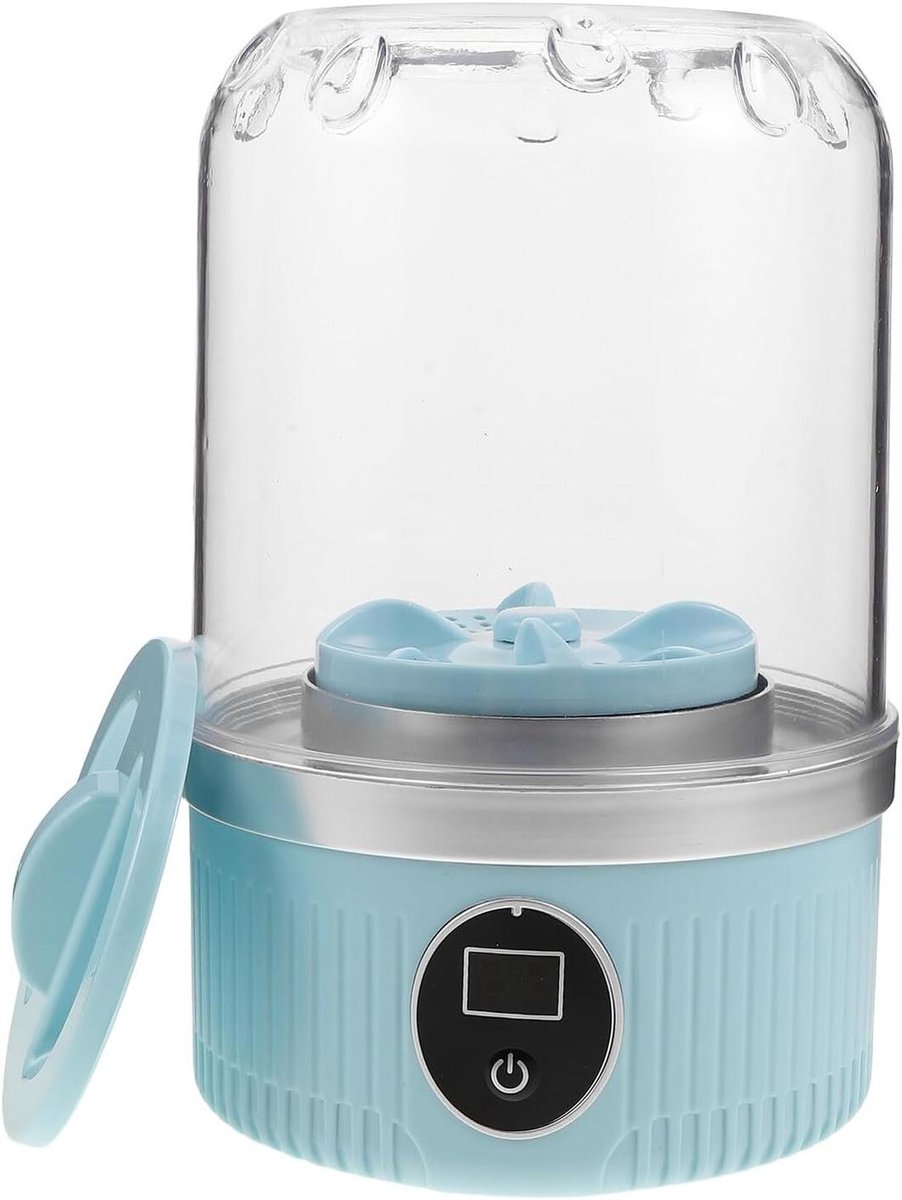 Mini-Wasmachine Voor Op Reis Ondergoed Draagbare Wasmachine Compacte Mini-Wasmachine Mini-Wasmachine Voor Thuis Draagbare Mini-Wasmachine Kleine Wasmachine Blauw