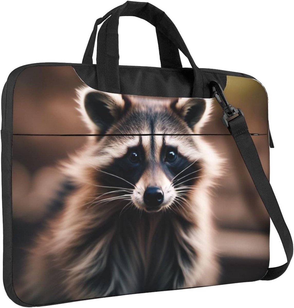 Laptoptas - Computertas Schoudertas - Werk en Reis - Waterbestendig Ontwerp - Tot 15.75" - Zwart