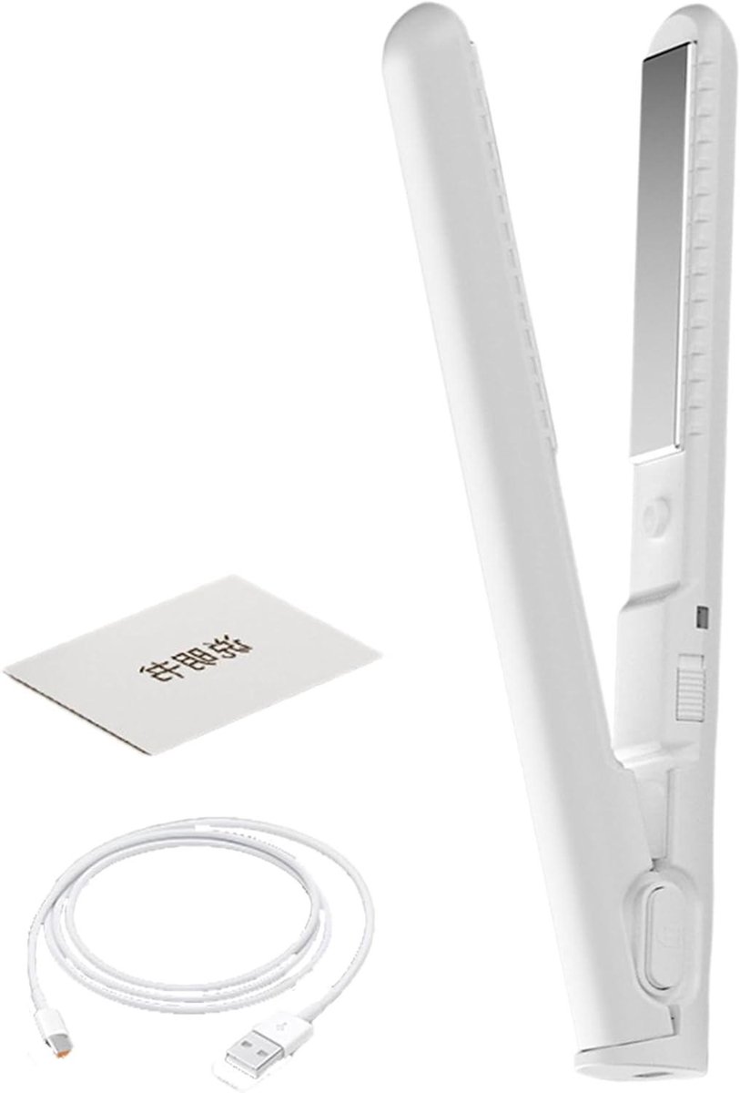 Draagbare Stijltang - Krultang Haar - Snel Haar Stylen - 2-in-1 Functie - 18 cm - Zwart