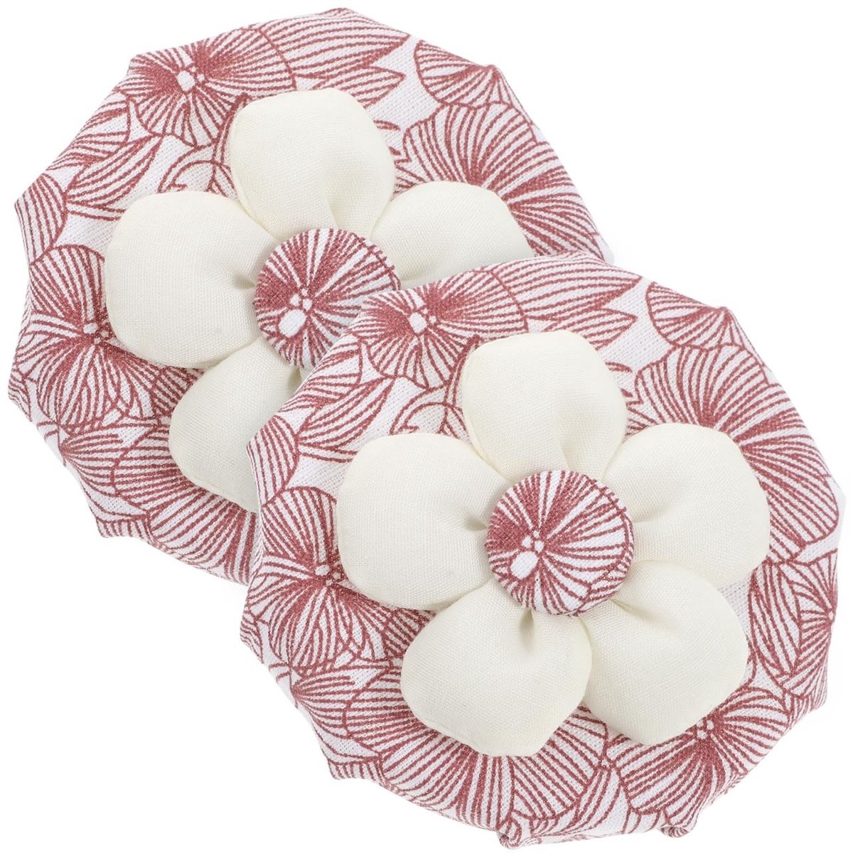 Dailygoody - OmGoods - Dailygoody - Deurknop Covers - Anti-statische Decoratie - Roze - Meubilair Bescherming - 2 Stuks - Geschikt voor Meubels - Kleur Roze