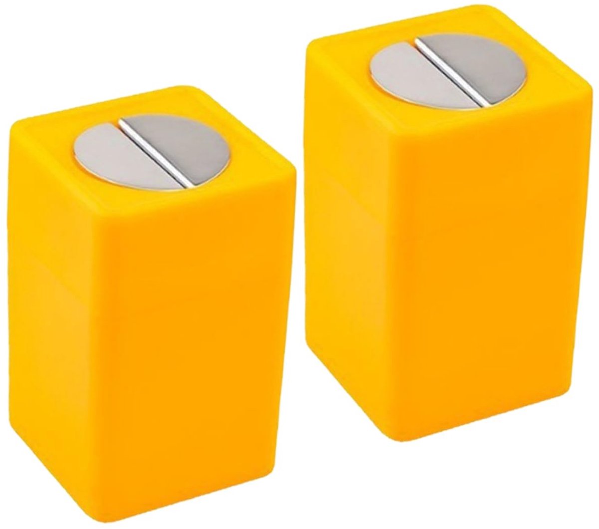 Dailygoody - OmGoods - Dailygoody - Opslagdoos voor Afvalmessen - Duurzaam en Ruimtebesparend - Geel - Knivendoos - Ideaal voor Keuken en Werkplek - Compact en Handig