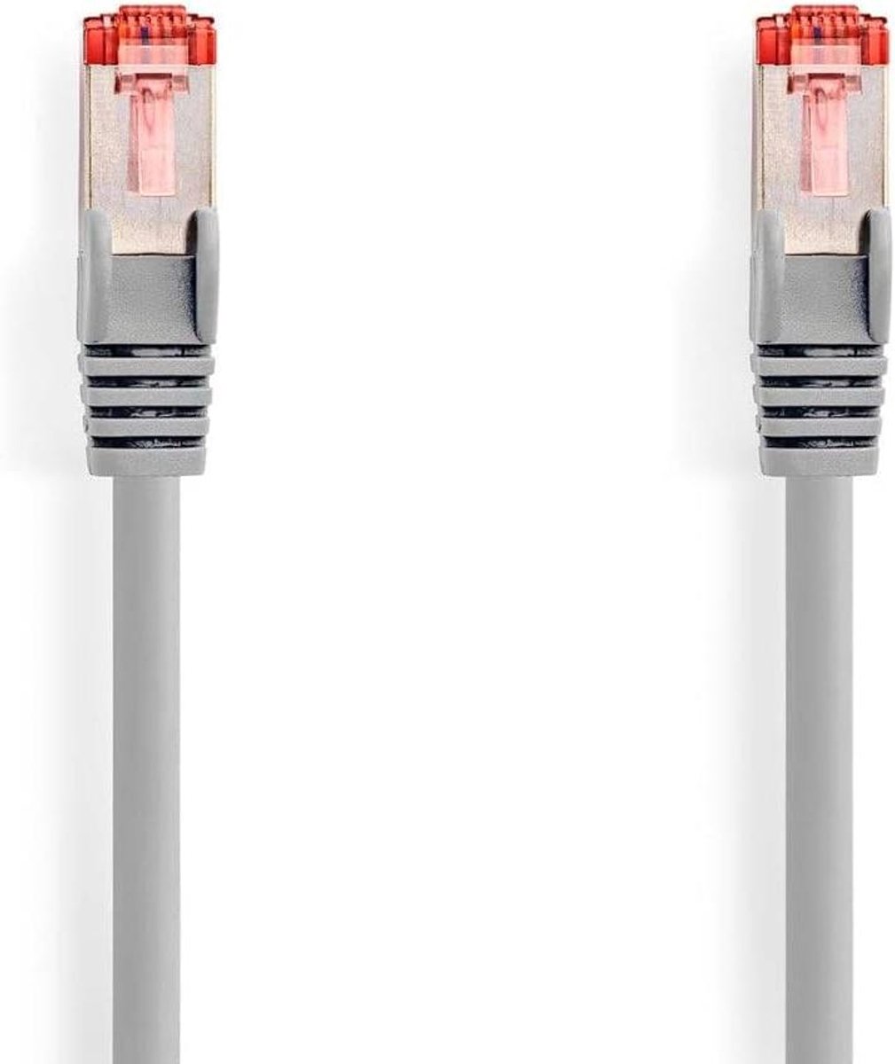 Netwerkkabel Cat 6 - Ethernet Kabel - Internet Verbinding - LSZH Kabel - 20 meter - Grijs