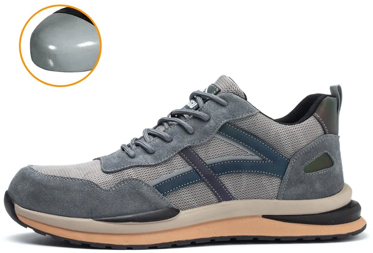Athletic Archery 108 - Veiligheidsschoenen - Werkschoenen voor Dames en Heren - Stalen neuzen - Doorprikbestendig - Schokbestendig - Licht & Ademend - Binnen & Buiten