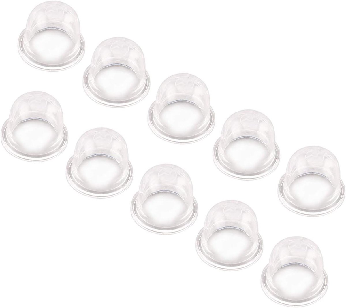 Carburateur Cups - Primer Bollen - Motoronderhoud - Transparant Ontwerp - 10 Stuks - Transparant