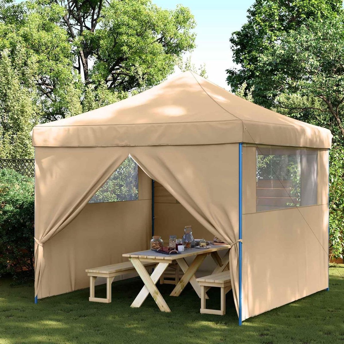 Partytent - Pop-up tent Evenemententent - Feest en viering - Snel op te bouwen