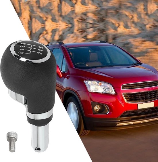 Schakelpookknop Auto - Versnellingspook - Auto Interieur Modificatie - Verbeterde Grip - 10 x 10 mm - Zwart — afbeelding 4