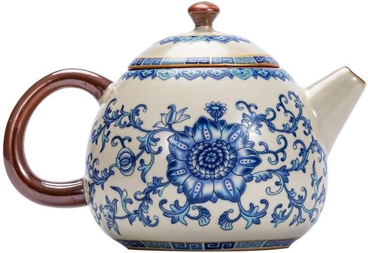 Theepot Keramiek - Theepot Klein - Thee Zetten - Kung Fu Ontwerp - 200ml - Niet gespecificeerd