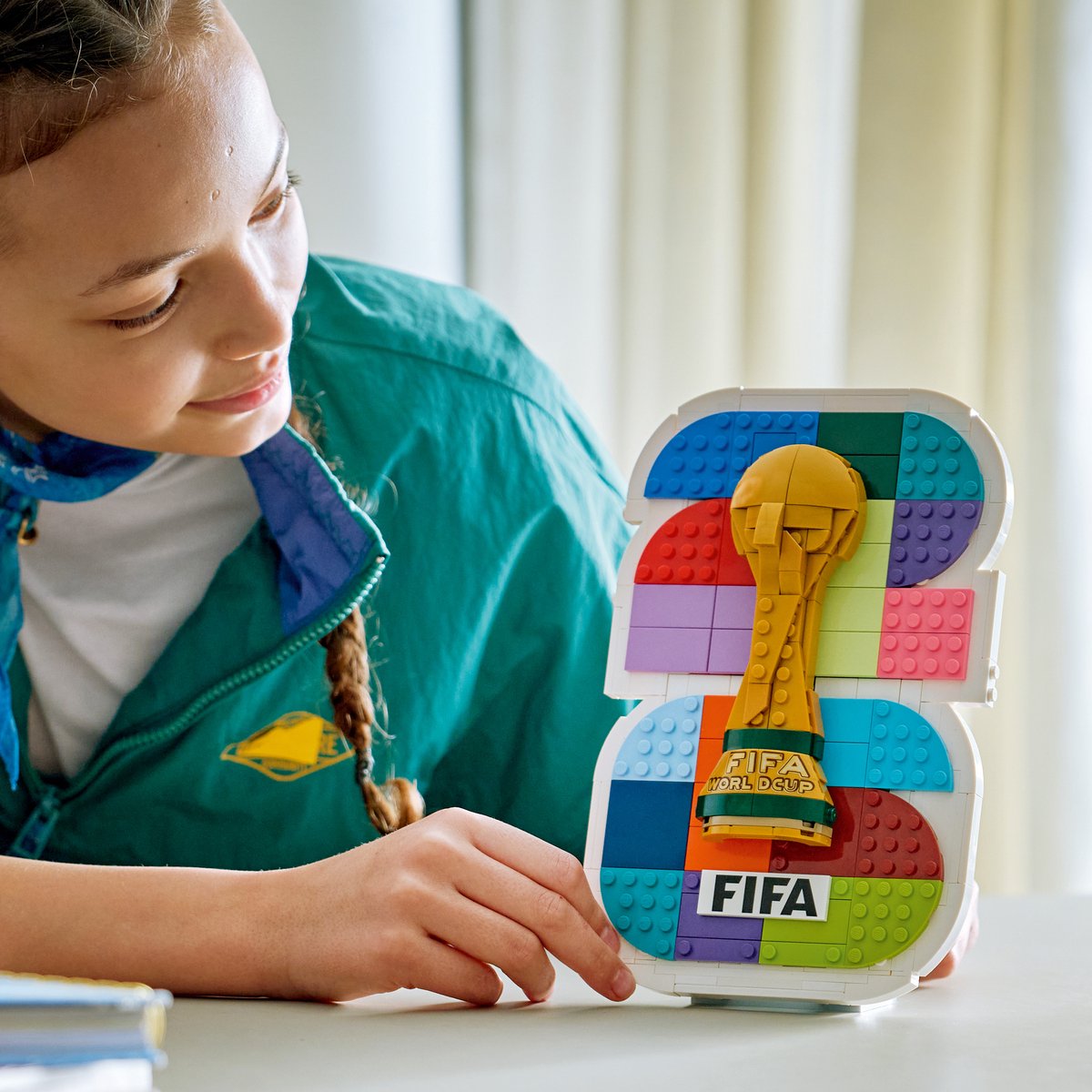 LEGO Editions FIFA World Cup 2026 Officieel Logo Voetbal Wereldbeker Bouwpakket - 43032 – foto 6