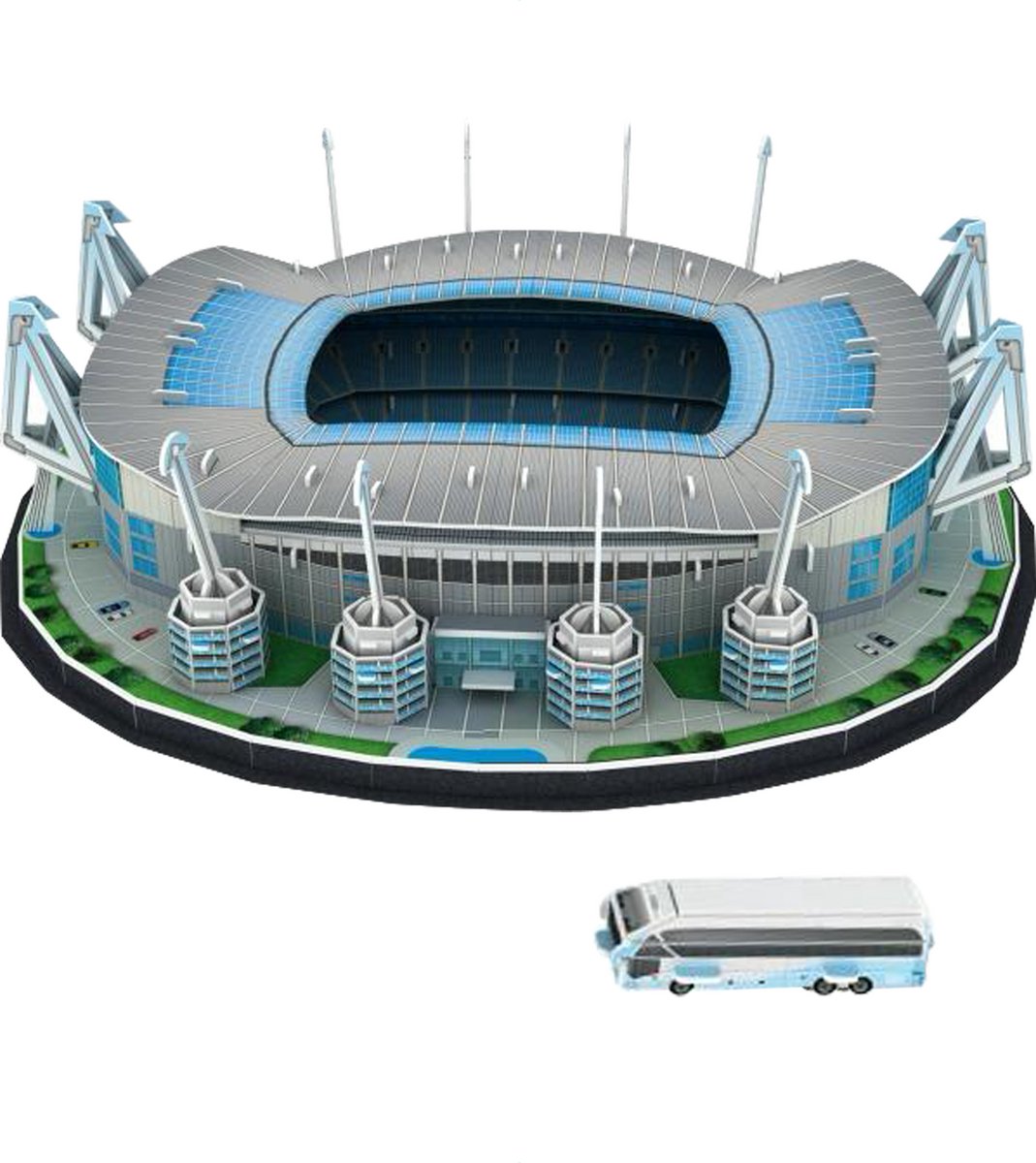 WEBU Manchester City - Etihad Stadion - 3D puzzel - voor volwassenen en kinderen