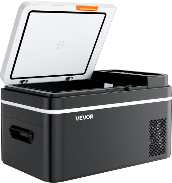 VEVOR Compressor Koelbox 22 L, 12/24v Dc Elektrische Vriezer Met App-Bediening, 100–240v Ac Autokoelkast voor Kamperen, Reizen, Vrachtwagens, Vissen, 45w Thermo-Elektrische Draagbare Koelbox van Vevor — afbeelding 2