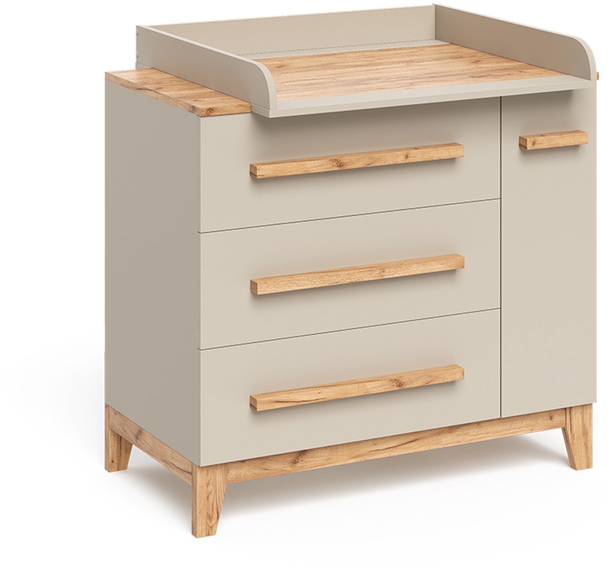 Vitalispa Malia Commode – 98 x 98 cm met laden Kasjmier/Artisan