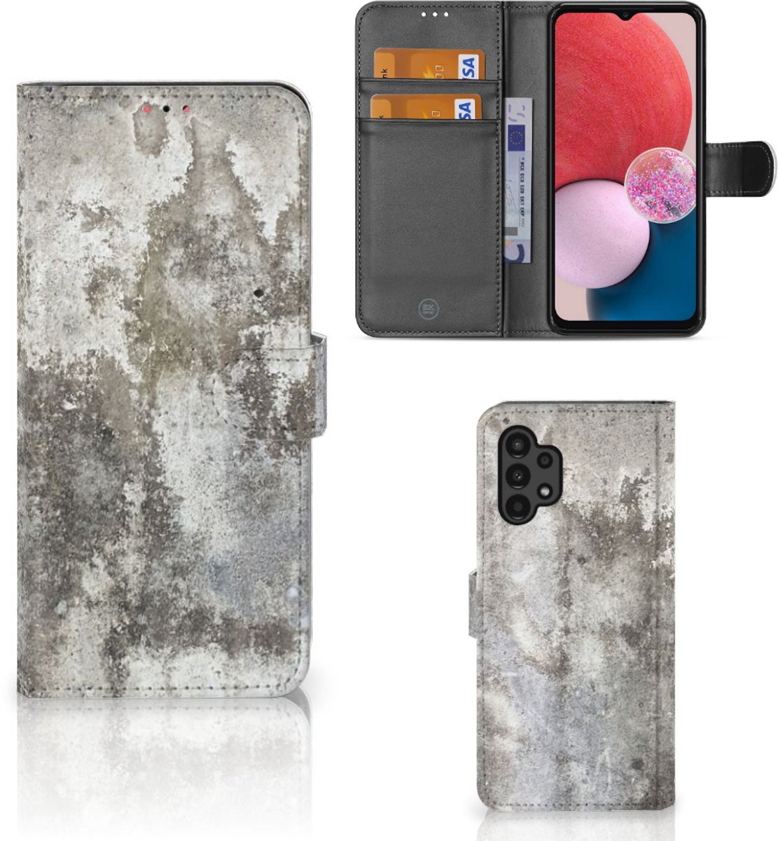 Samsung Galaxy A13 (4G) Bookcase Beton Print
