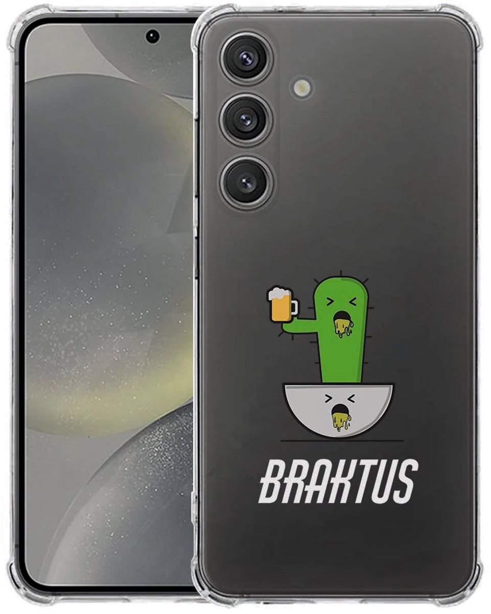 Softcase Samsung Galaxy S25 FE Hoesje - Braktus TPU Antishock