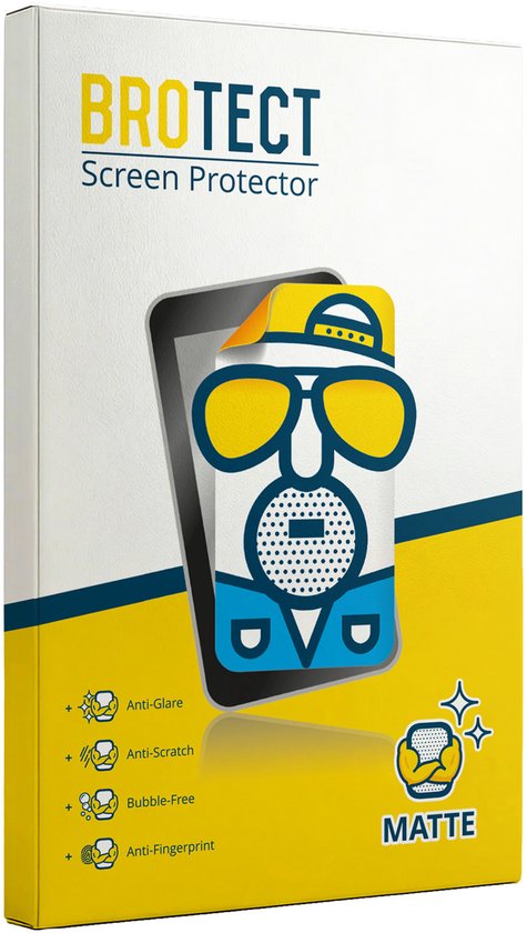 BROTECT - Screenprotector voor Garmin GPSMAP 1223 - Folie Beschermfolie matte