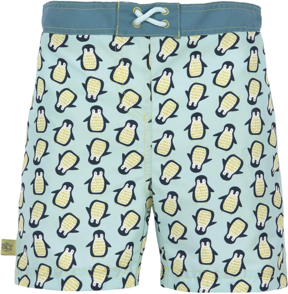 Baby Rash Guard Shorts - Zwemshorts Baby - Bescherming Tegen Zon - Geïntegreerde Zwemluier - Unisex - Blauw