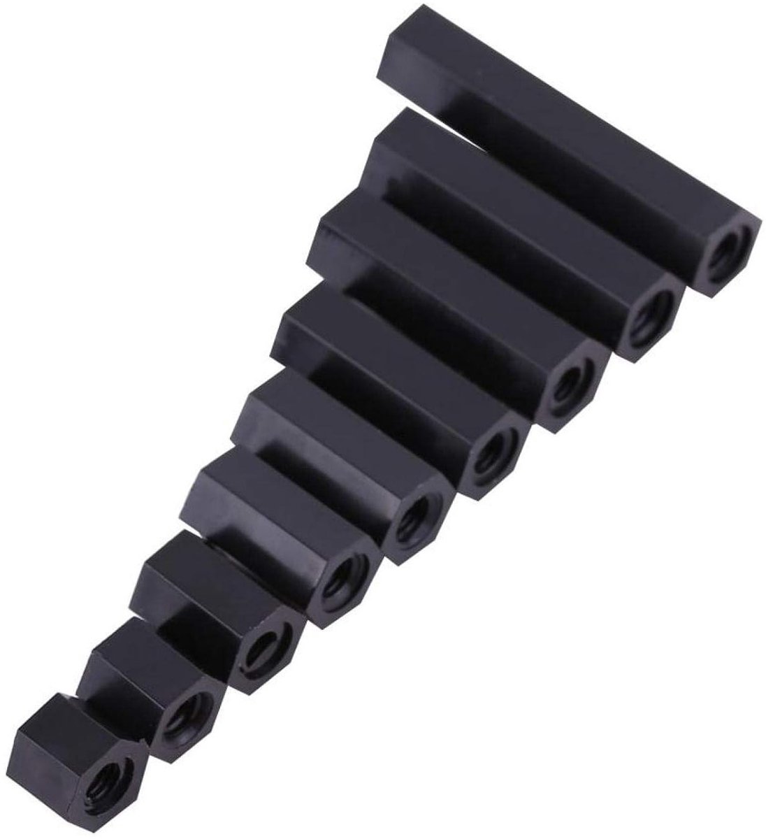 M3 Female Hex Threaded Spacer Set van 100 Stuks voor Verhoging en Bevestiging van Onderdelen