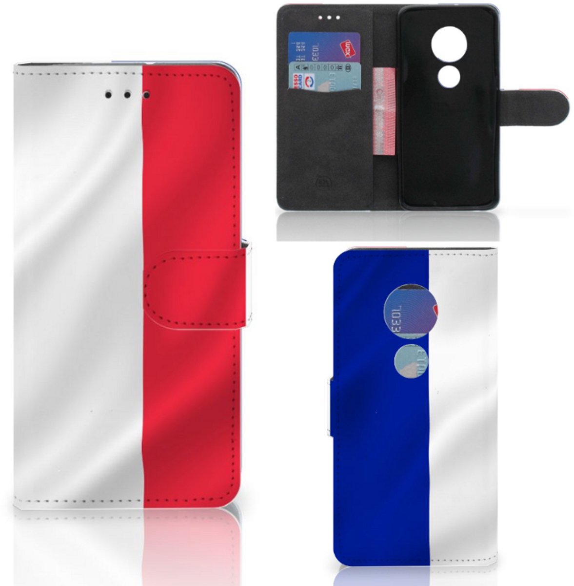 Book Case voor Motorola Moto G7 Play Bookstyle Case Frankrijk