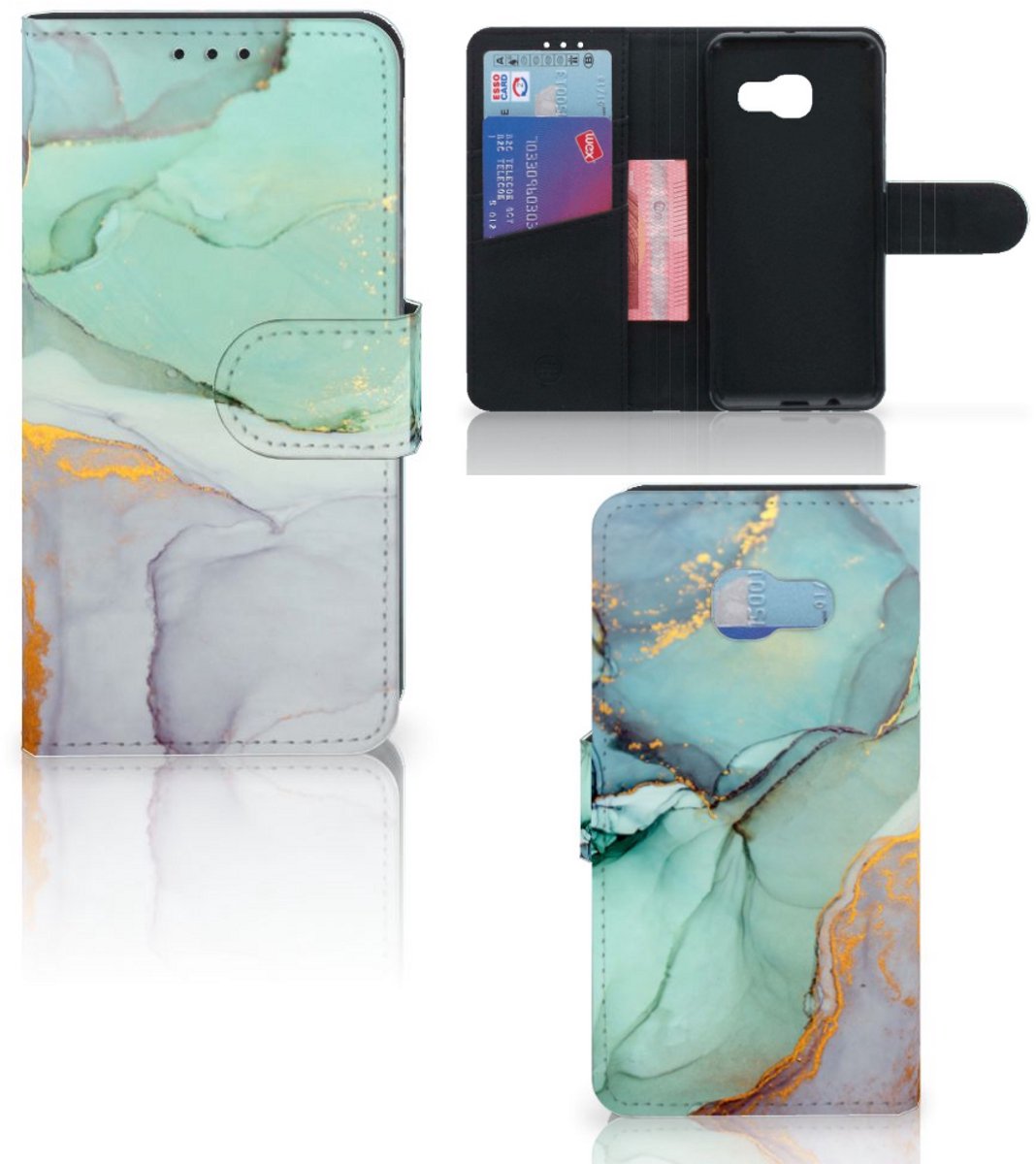 Hoesje voor Samsung Galaxy A3 2017 Watercolor Mix