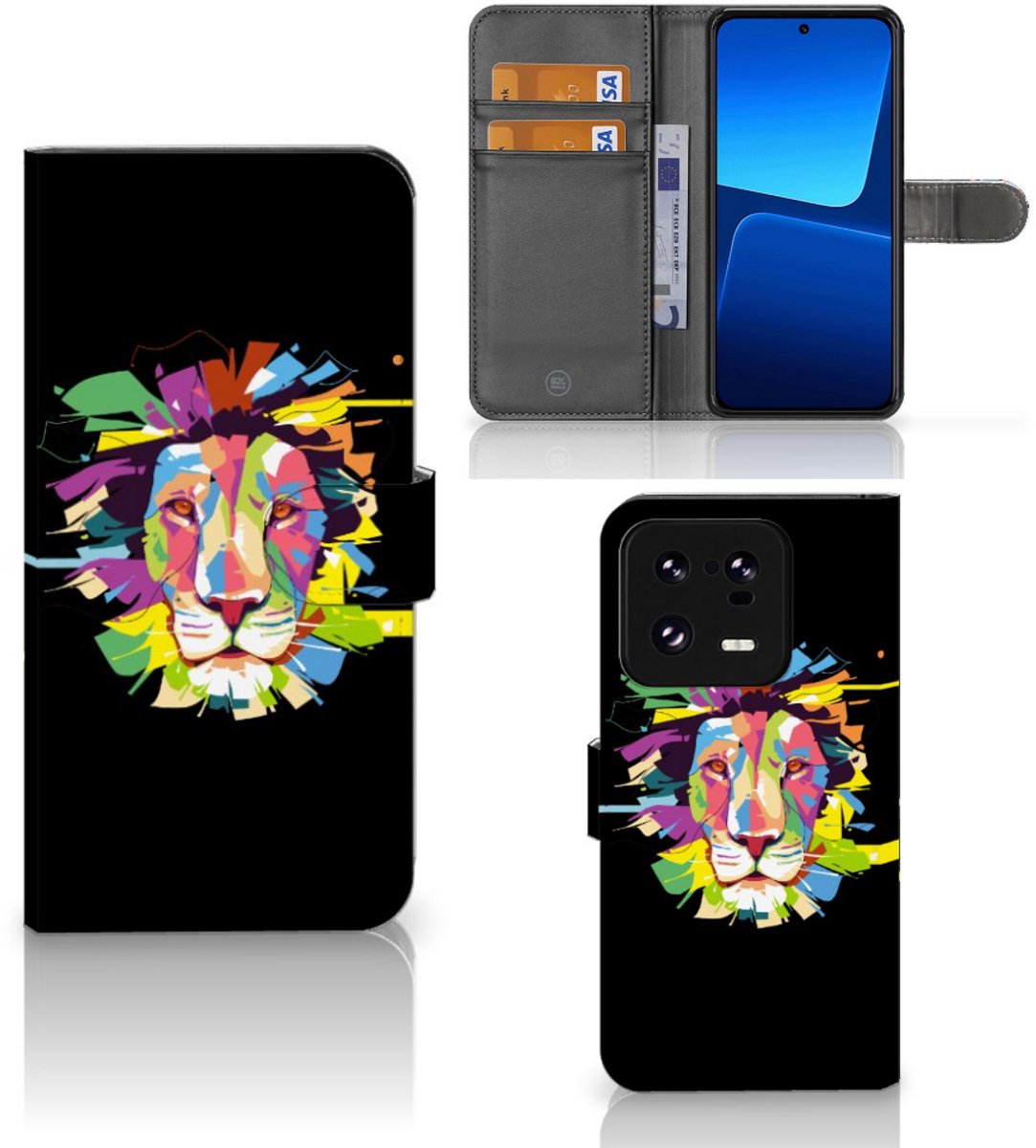 Xiaomi 13 Pro Leuk Hoesje Lion Color