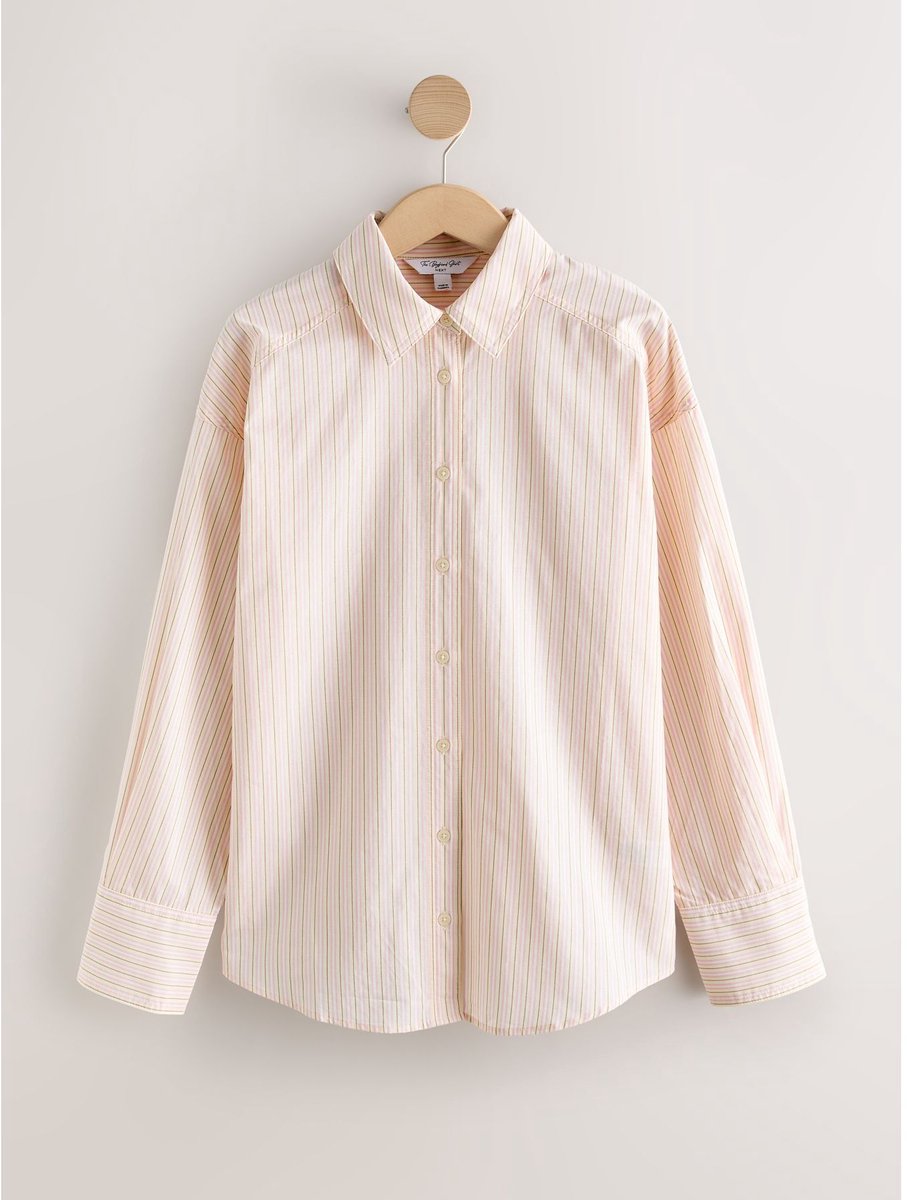 Next - Dames - Oversized boyfriend-overhemd - Geel