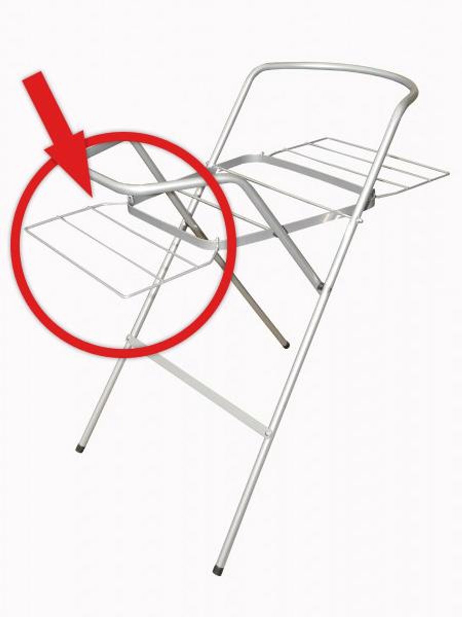 TEGA - Badstandaard - Droger voor badhouder wit kunststof one size - droogrek - babyaccessoires - verzorging - babyspullen - badkameroplossing
