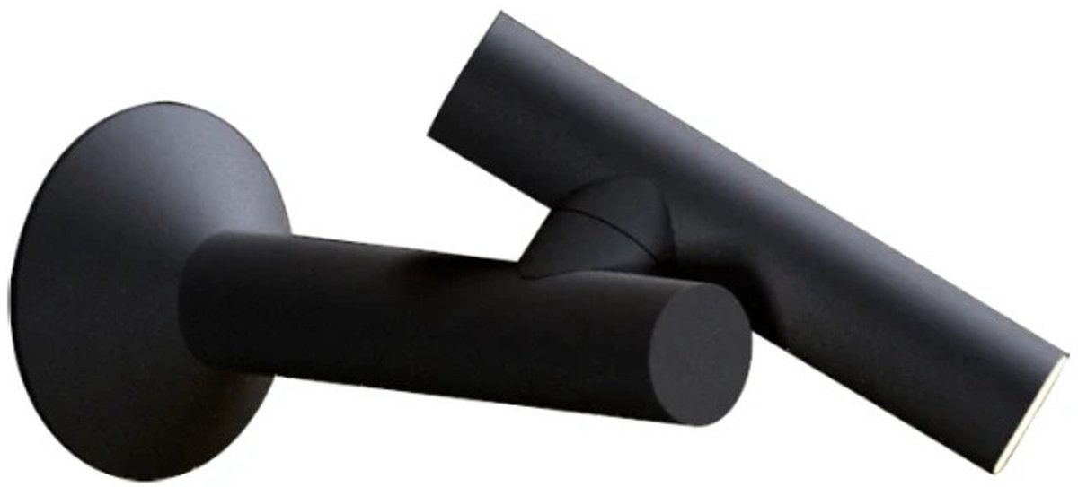 Ubiqua ZOOM WALL Wandlamp | 2.2W 3000K | Oplaadbaar IP54 | Dimbaar | Zwart