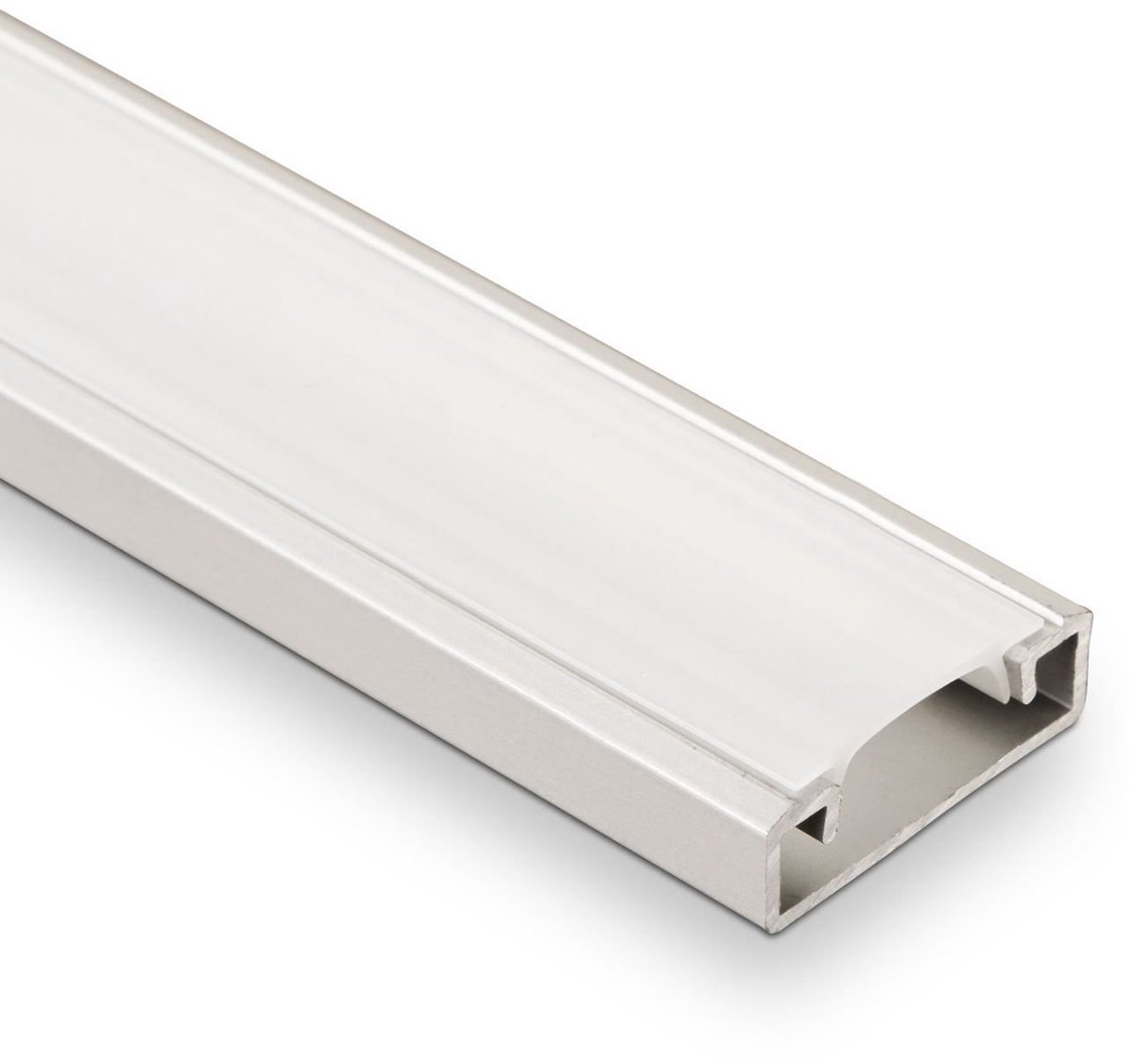 3 x SO-TECH® LED- Profiel-33 met opal gekleurde diffusiediffusieafdekking je 2m voor LED-stripes