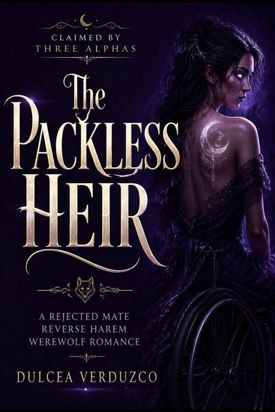 Claimed by Three Alphas 1 - The Packless Heir - cover