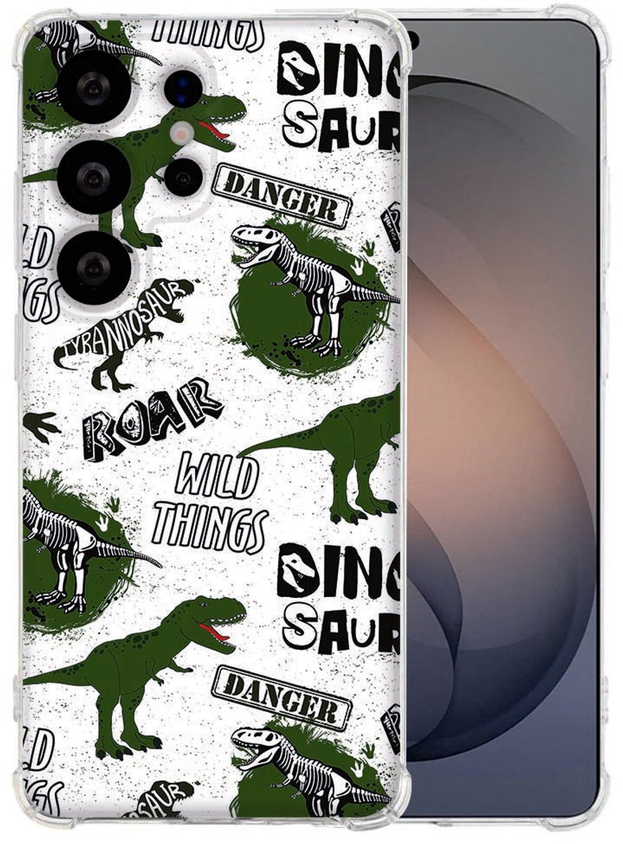 TPU Backcover Samsung Galaxy S26 Ultra Dinosaurus Valbestendig