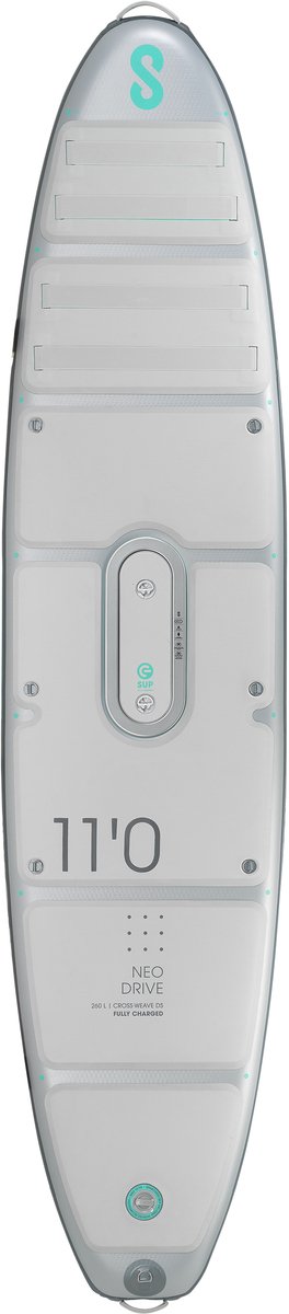 SipaBoards Allrounder Silver Electric – Elektrisch SUP Board – Stabiel – Voor 2 Personen – 11ft