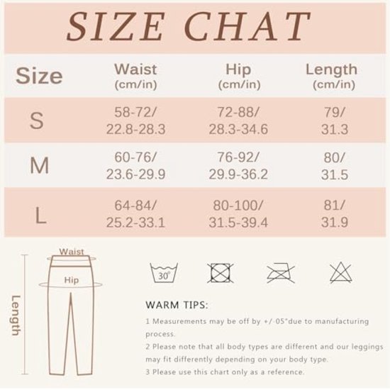 Sportlegging voor dames - hoge taille - ondoorzichtig - scrunch butt - push-up - elastische yogabroek - zwart - maat L van Merkloos — afbeelding 4