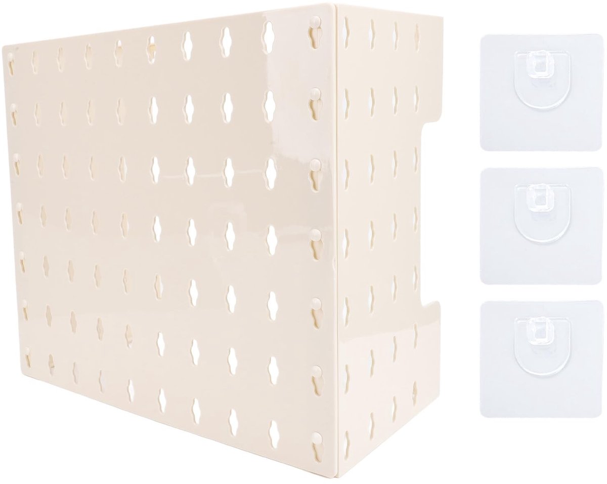 Allecto - Gas Water Heater Pipeline Shielding Lid - Minimalistisch Opslagrek - Sterke Load Bearing - Opslagoplossing voor Gasverwarming - Waterverw...