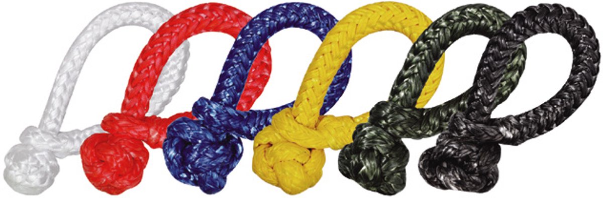 Soft shackle 4 ton blauw