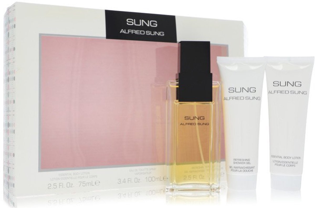100 ml Eau De Toilette Spray + 75 ml Body Lotion + 75 ml Shower Gel