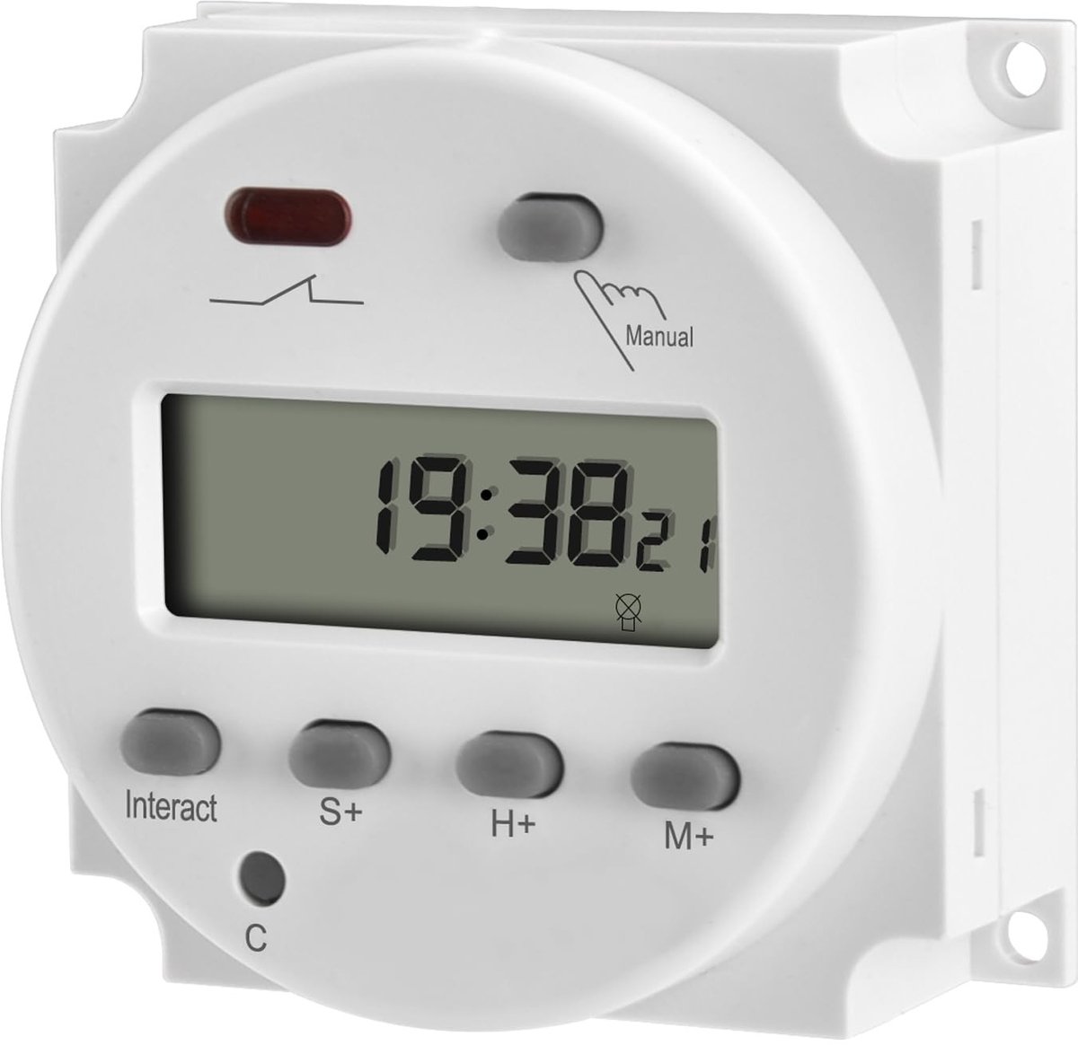 Allecto - Digitale Timer - Countdown Timer - AC 220V - Timer Schakelaar - 16Amp - Voor Thuisgebruik - Wit