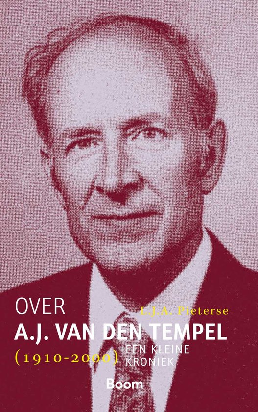Over A.J. van den Tempel - cover
