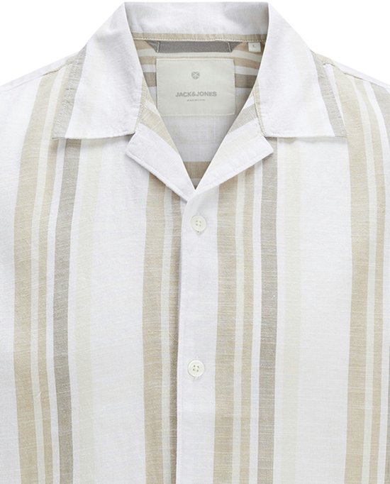 JACK&JONES - JPRCCSUMMER STRIPE RESORT S/ S SHIR PLS - Homme - Chemises